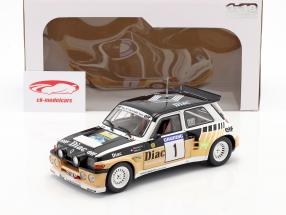 Renault Maxi 5 Turbo #1 Vinder Rallye du Var 1986 Chatriot, Perin 1:18 Solido