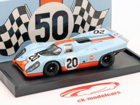 #20 Golfo Porsche 917 K Siffert Redman 24h Le Mans 1970 1:43 Brumm
