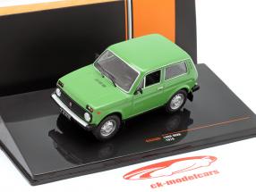 Lada Niva year 1978 green 1:43 Ixo