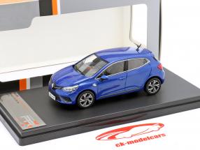 Renault Clio RS Line jaar 2019 blauw metalen 1:43 Premium X