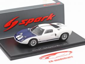 Ford GT #9 Test April LeMans 1964 Jo Schlesser 1:43 Spark