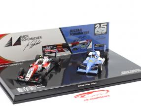 2-Car Set Michael & Mick Schumacher vincitore Macau F3 1990 & 2018 1:43 Minichamps