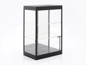 Vetrina unica Con Illuminazione a LED e specchio Per scala 1:18, 1:24, 1:43 nero Triple9