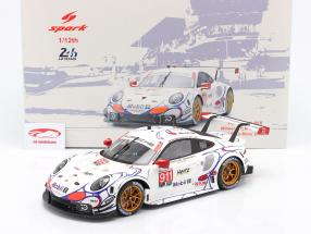 Porsche 911 RSR #911 Class Winner Petit LeMans 2018 Porsche GT Team 1:12 Spark