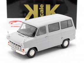 Ford Transit MK1 bus jaar 1965 grijs 1:18 KK-Scale