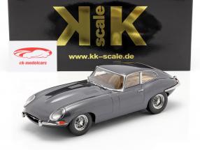Jaguar E-Type Coupe Series 1 RHD Ano de construção 1961 cinzento metálico 1:18 KK-Scale