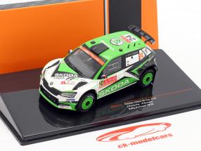 Skoda Fabia R5 Evo #24 8th Rallye Portugal 2019 Kopecky, Dresler 1:43 Ixo