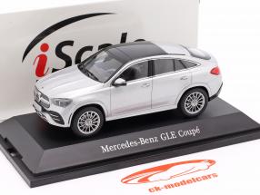 Mercedes-Benz GLE Coupe (C167) 2020 zilver 1:43 iScale