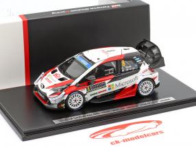 Toyota Yaris WRC #8 3e Rallye Monte Carlo 2019 Tänak, Järveoja 1:43 Spark