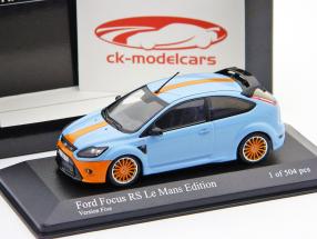 Ford Focus RS Le Mans Classic Edition 2010 GT 40 Design 1968 lyseblå 1:43 PMA