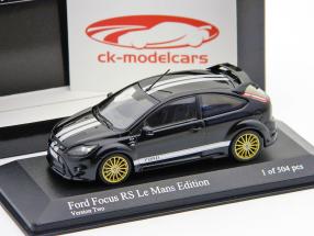 Ford Focus RS Le Mans Classic Udgave 2010 GT40 design 1966 sort 1:43 PMA