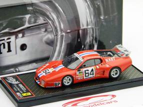 Ferrari 512 BB LM N° 64 NART 24h LeMans 1979 Delaunay, Grandet, Henn 1:43 BBR