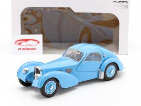 Bugatti Type 57 SC Atlantic Año de construcción 1938 Azul claro 1:18 Solido