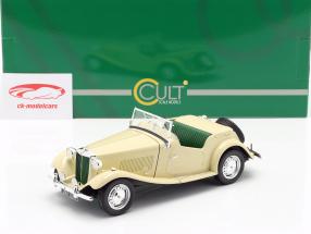 MG TD RHD year 1953 ivory 1:18 Cult Scale