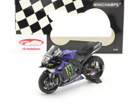 Maverick Vinales Yamaha YZR-M1 #12 MotoGP 2019 1:12 Minichamps