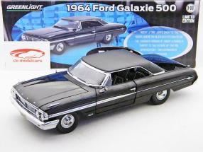 Ford Galaxie 500 Année 1964 noir  Movie Car Men in Black 3 1:18 Greenlight