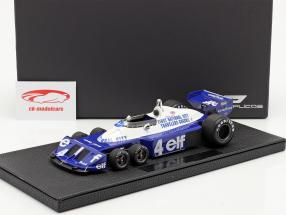 Patrick Depailler Tyrrell P34 six wheels #4 fórmula 1 1977 1:18 GP Replicas
