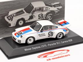 Porsche 911 Carrera RSR #59 Vencedor 24h Daytona 1975 Brumos Porsche 1:43 Spark
