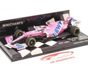 Lance Stroll Racing Point RP20 #18 Launch Spec fórmula 1 2020 1:43 Minichamps