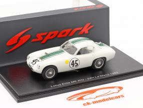 Lotus Elite MK XIV #45 24h LeMans 1962 Hunt, Wyllie 1:43 Spark