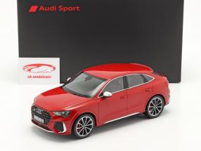 Audi RS Q3 Sportback (F3) Byggeår 2020 tango rød 1:18 Minichamps