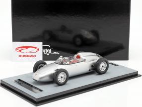 Porsche 718 F2 pressione versão 1960 prata 1:18 Tecnomodel