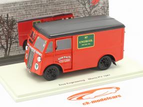 Morris PV Soutien un camion Elva Engineering Année de construction 1947 rouge 1:43 Spark