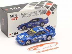 Nissan Skyline GT-R (R32) Gr.A RHD #12 Japan Touringcar Championship 1993 1:64 TrueScale