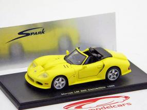 Marcos LM 500 Convertible Anno 1996 giallo / giallo 1:43 Spark