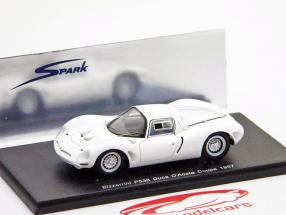Bizzarrini P538 Duva D&#39;Aosta années Coupe 1967 blanc / blanc Spark 1:43