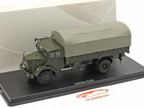 MAN 630 bevæbnede styrker Militær køretøj platform lastbil 1:43 Premium ClassiXXs