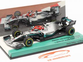 L. Hamilton Mercedes-AMG F1 W10 #44 Monaco GP F1 World Champion 2019 1:43 Minichamps