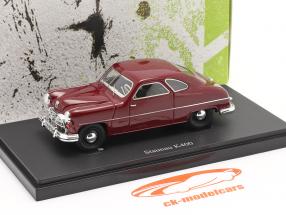 Staunau K400 Année de construction 1950 foncé rouge 1:43 AutoCult
