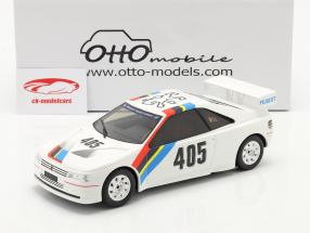 Peugeot 405 T16 Gr. S #405 Presentation Car 1988 blanc 1:18 OttOmobile