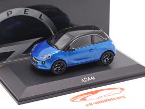 Opel Adam Año de construcción 2018 azul 1:43 iScale