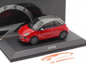Opel Adam year 2018 red 1:43 iScale