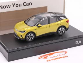 Volkswagen VW ID.4 Année de construction 2021 mon chéri Jaune métallique 1:43 Norev