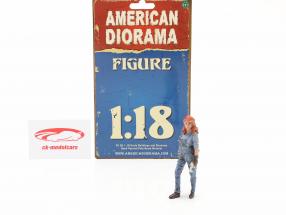 figura #3 Hembra Mecánico 1:18 American Diorama