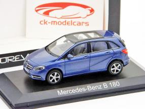 Mercedes-Benz Classe B B180 Bj. 2011 blu Norev 1:43