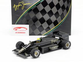 Ayrton Senna Lotus 97T #12 vincitore portoghese GP formula 1 1985 1:18 Premium X