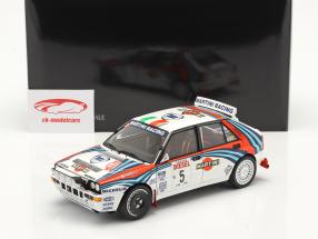 Lancia Delta HF Integrale #5 ganador Rallye SanRemo 1992 1:18 Kyosho