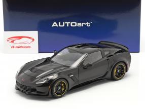 Chevrolet Korvet C7 Z06 C7R Edition 2015 glans zwart 1:18 AUTOart