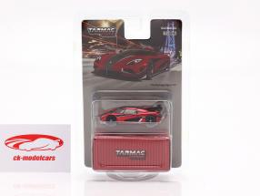 Koenigsegg Agera RS Baujahr 2015 rot / schwarz 1:64 Tarmac Works