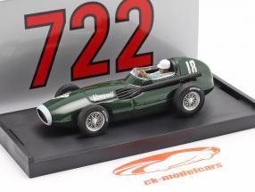 S. Moss / T. Brooks Vanwall VW57 #18 Ganador británico GP fórmula 1 1957 1:43 Brumm
