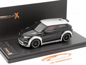 Range Rover Evoque by Hamann Year 2012 black / silver 1:43 Premium X