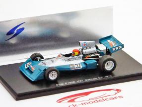 F. Migault BRM P160E #37 German GP Formel 1 1974 1:43 Spark
