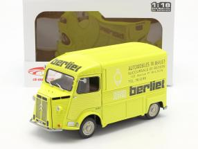 Citroen Type H Berliet Service Byggeår 1969 gul 1:18 Solido