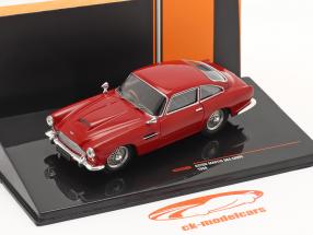 Aston Martin DB4 Coupe RHD Année de construction 1958 foncé rouge 1:43 Ixo