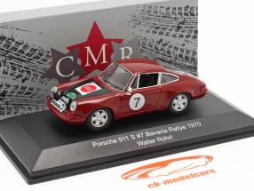 Porsche 911 S #7 Bavaria Rallye 1970 Röhrl, Marecek 1:43 CMR