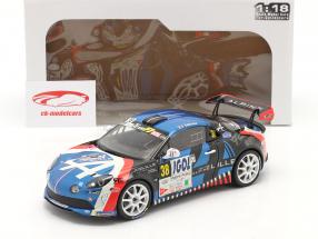Alpine A110 R-GT #38 Rallye Du Mont Blanc 2020 Delecour, Guigonnet 1:18 Solido